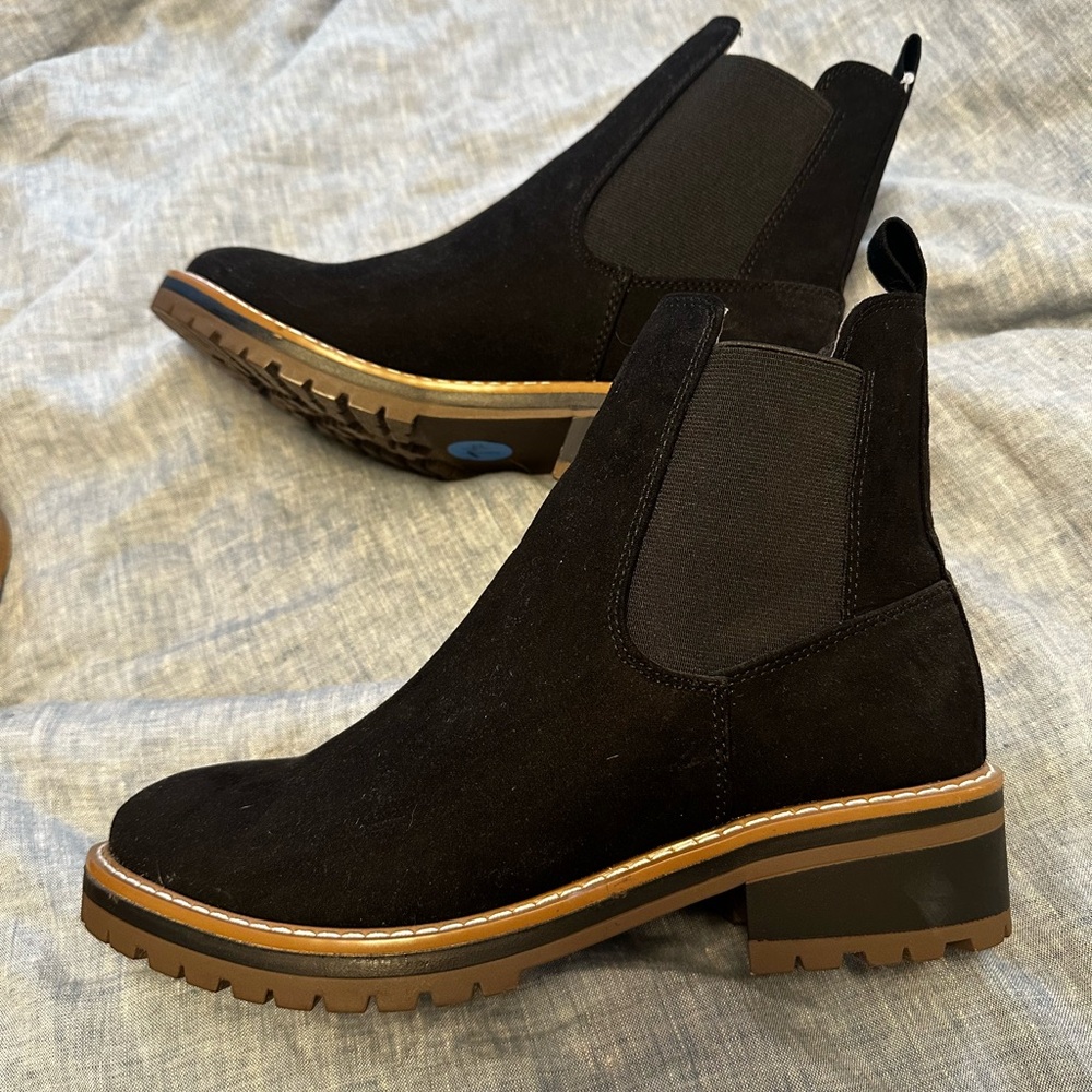Black Lug Sole Boots